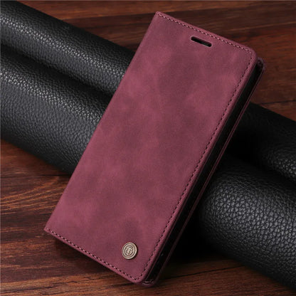Leather Flip Case For iPhone 16 Pro 15 14 Plus 13 Pro 11 12 Pro MAX X XS XR 6 6S 7 8 Plus Holder Wallet Stand Phone Bags Cover