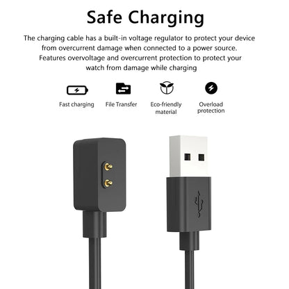 Magnetic Charger for Xiaomi Smart Band 8, 9 8pro, 9 8 Active / Redmi Watch 5 3 Active Watch4 Band 2 Universal USB Charging Cable