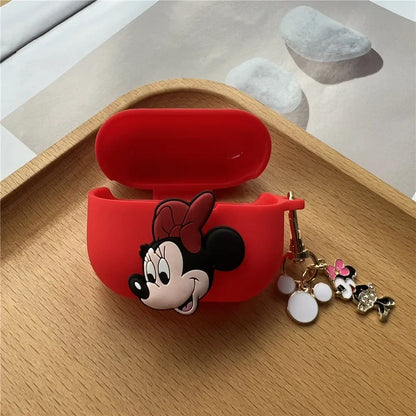 Disney DIY Cartoon Case Cover for Samsung Galaxy Buds 3 Buds 3Pro Case Earphone Accessories for Samsung Galaxy Buds3 Cover