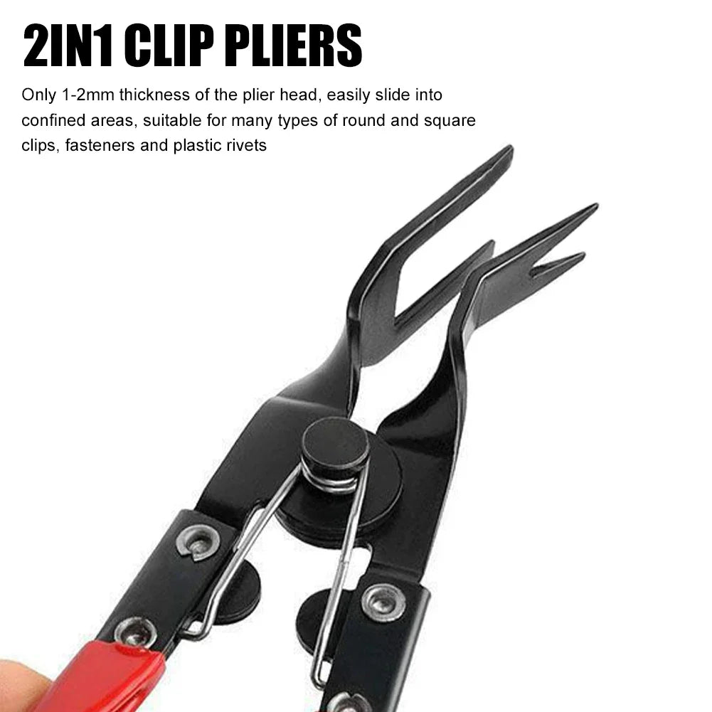 1PCS Car Clip Pliers Tool Panel Clip Pliers Set Fastener Remover  Auto Retainer Clip Trim Rivet Removal Tool  Auto Door Car Uph