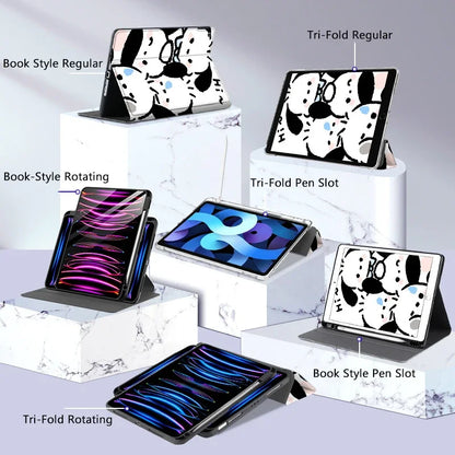 Pochacco Ipad Case for 10th Generations 10.9in Pro 11in Cartoon Case Air 4 5 Mini6 8.3in Tablet Case 9th 10.2in Protective Cases
