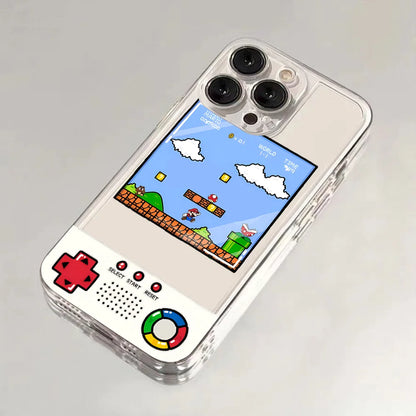 Hot game Phone Case For m-marios iPhone 16 15 14 13 12 11 Mini Pro Max X XR XSMax 7 8 Plus SE20 Transparent Cover