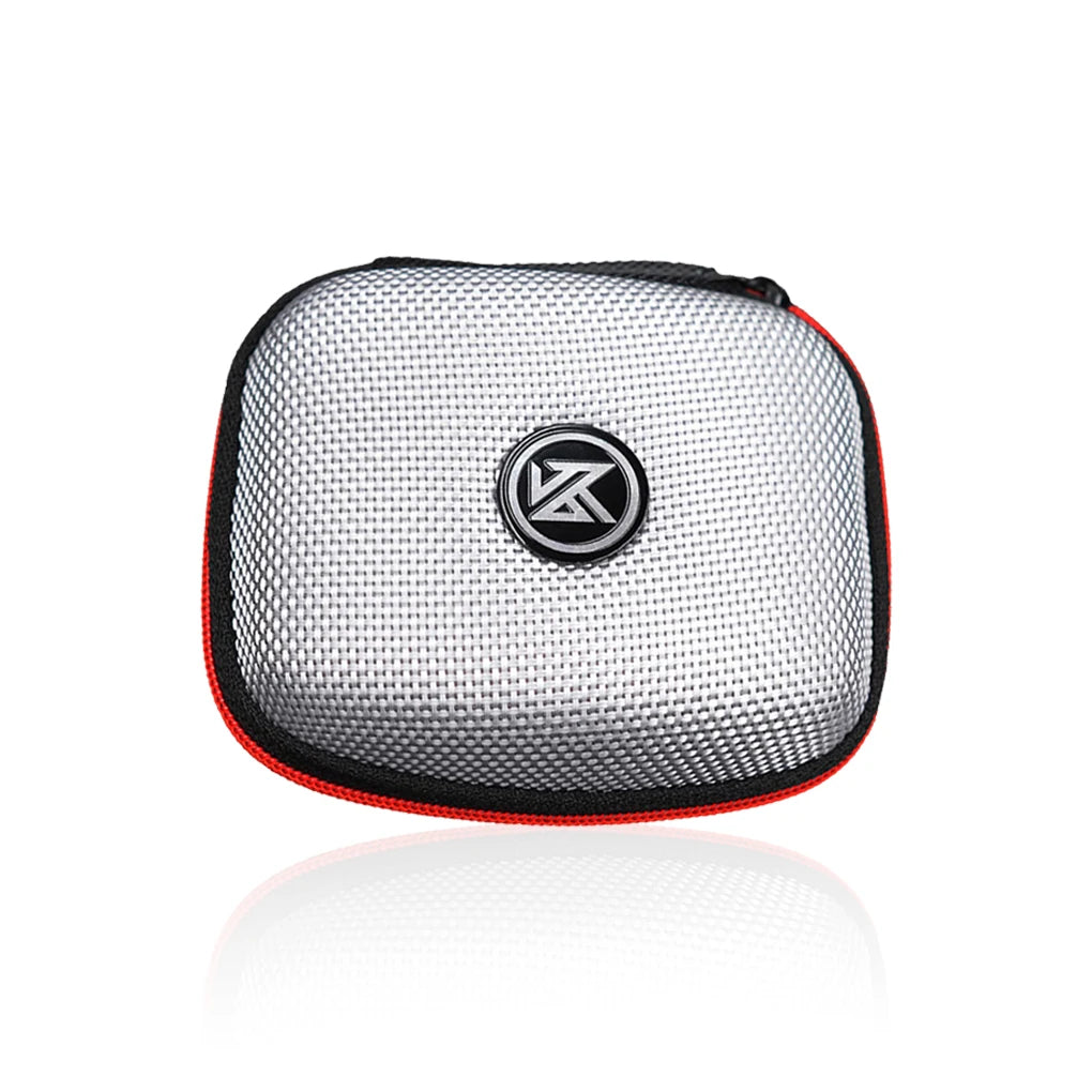 KZ Premium Earphone Storage Bag with Durable Square Headset Case for Indoor, Outdoor, and Travelling – Secure Zippered Earphones Storage Accessories