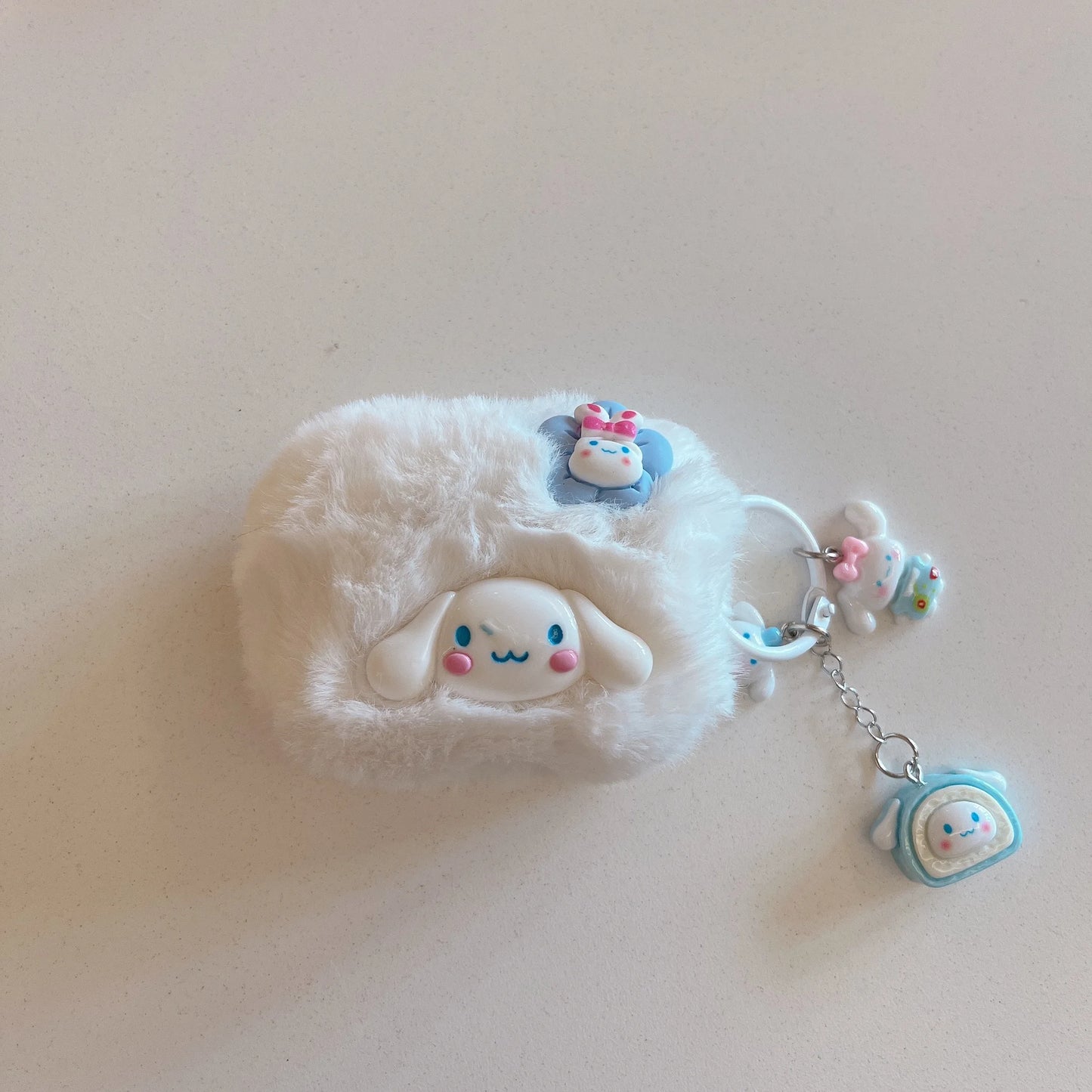 Kawaii Plush Case for Airpods 1/2 Pro 3rd Pro2 Sanrio Kitty Melody Kuromi Pochacco PomPurin Earphone Cover Anti-Fall Protection