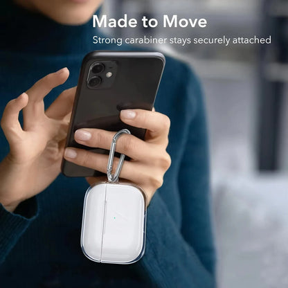 Transparent Earphone Case For Airpods 4 3 Pro 2nd USB-C Cases Soft TPU Clear Headphone Cover For Airpods Pro 2 1 3 Protective ca