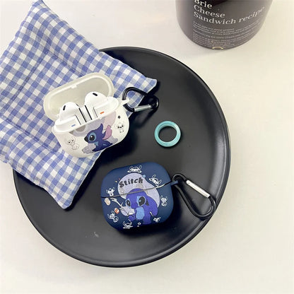 Cute Matte Stitch Case for Samsung Galaxy Buds 3 Headphone Case Cartoon Disney Earphone Bag for Galaxy Buds3 Pro