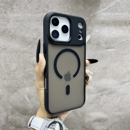 Matte Translucent Frosted Shockproof Magnetic Phone Case For iPhone 17 Air 16 15 14 13 12 17 Pro Max Magsafe Must-Haves Cover