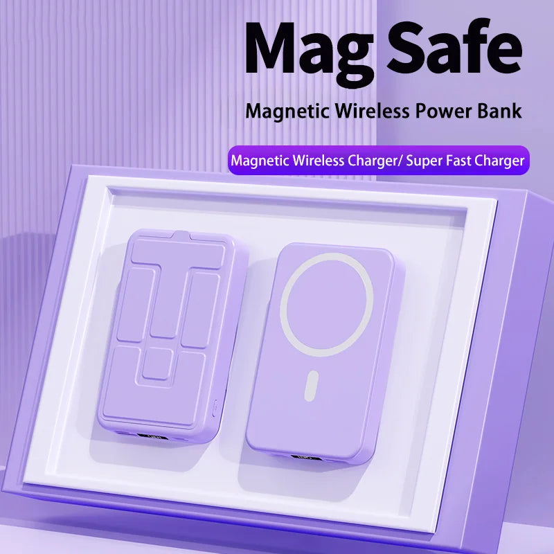 Xiaomi 200000mAh Power Bank 22.5W Magnetic Wireless With USB-C Ports Built-in Stand Fast Charging Power Bank For Iphone Samsung