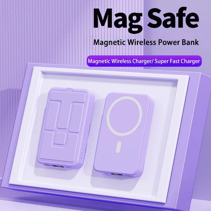 Xiaomi 200000mAh Power Bank 22.5W Magnetic Wireless With USB-C Ports Built-in Stand Fast Charging Power Bank For Iphone Samsung