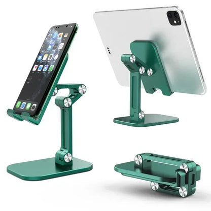 Desk Mobile Phone Holder Stand For IPhone IPad Xiaomi Adjustable Foldable Desktop Tablet Holder Universal Table Cell Phone Stand