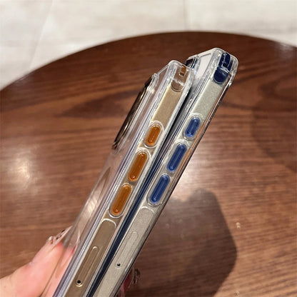 Crossbody Lanyard Necklace Transparent Magnetic For Magsafe Phone Case for iPhone 15 11 12 13 14 16 Pro Max Plus Anti-lost Cover