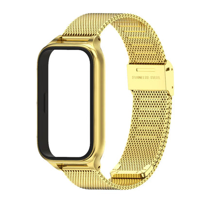 For Xiaomi Smart Band 9 Active Strap Smart Bracelet Mi Band 9 Active Strap Metal Stainless Steel Replacement Wrist Watchband