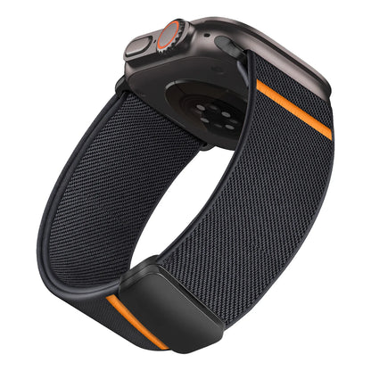 Magnetic Nylon Strap for Apple Watch Band Ultra 2 49mm 45mm 41mm Bracelet Iwatch Series 10 9 8 7 6 SE 5 4 3 38 46 42mm 44mm 40mm