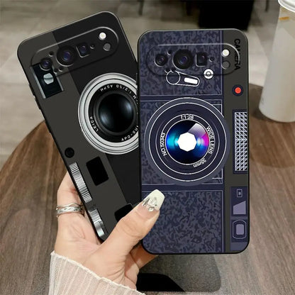 Soft Cover Case for Google Pixel 6 7 8 Pro 10 9 Pro XL 6a 9a 7a 8a Camera Design