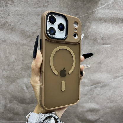 Matte Translucent Frosted Shockproof Magnetic Phone Case For iPhone 17 Air 16 15 14 13 12 17 Pro Max Magsafe Must-Haves Cover