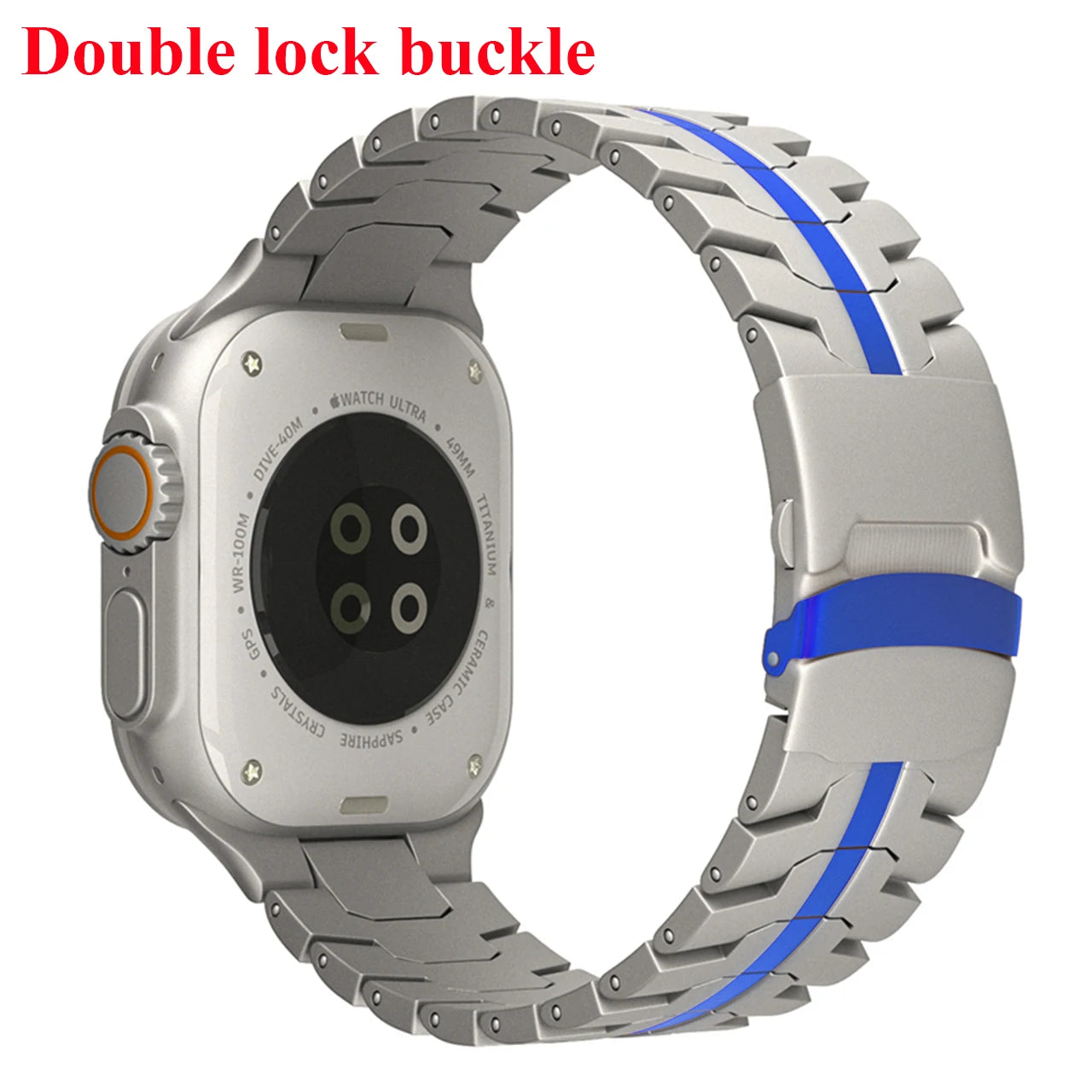 Stainless Steel Strap For Apple Watch Series 10 9 8 7 46mm 45mm SE 6 42mm 44mm Metal Bracelet Band For iWatch Ultra Ultra2 49mm