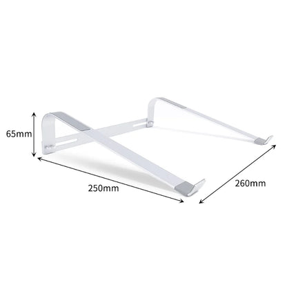 Adjustable Aluminum Laptop Stand Portable Notebook Support Holder For Macbook Pro Computer Riser Stand Cooling Bracket New