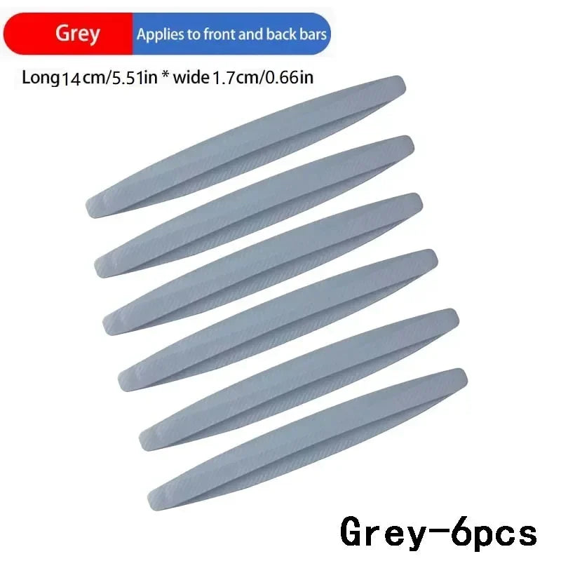 New 4-6 PCS Car Anti-collision Protection Decoration Strip Universal Front Rear Bumper Corner Protector Guard Car Accessories