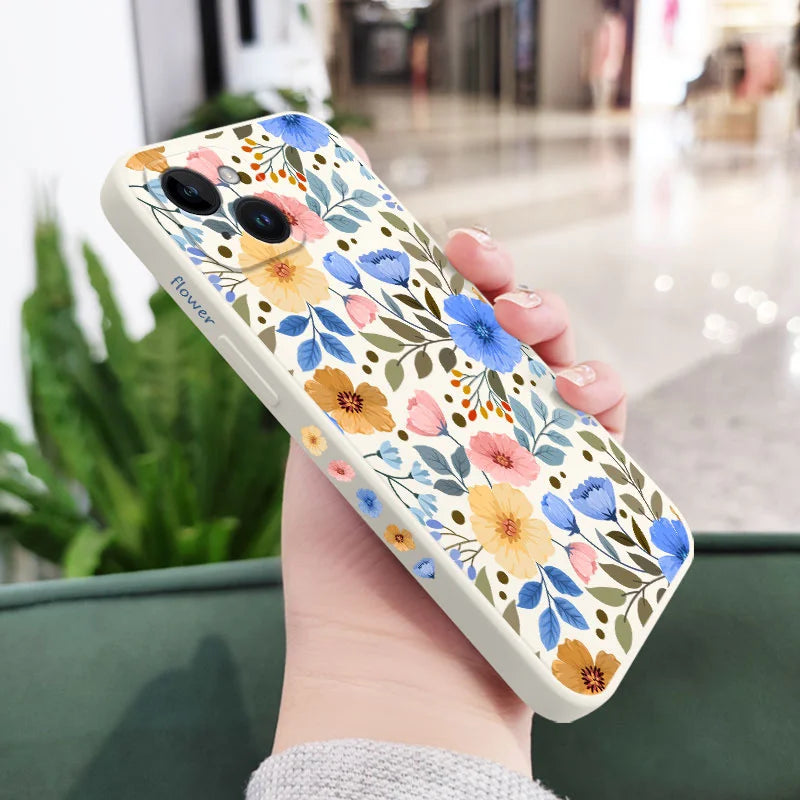 Miss Pattern Phone Case For iPhone 16 15 14 13 12 11 Pro Max Mini X XR XS SE2020 8 7 Plus 6 6S Plus Cover