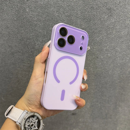 Matte Electroplating 17 ProMax Magsafe Magnetic Case For iPhone 17 16 15 14 13 12 Pro Max 17Air All Inclusive Lens Film Cover