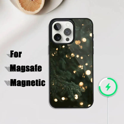 Ins Cartoon Christmas Style Phone Case  iPhone 17,16,15,14,13,12,11,Pro,Max,Plus,Mini,SE4,E Magnetic Magsafe Wireless Charging