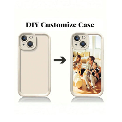 DIY Personalized photos Customized Frosted Case For iPhone 16 15 14 13 12 11 Pro Max SE 2020 2022 XS XR MAX  back cover cases