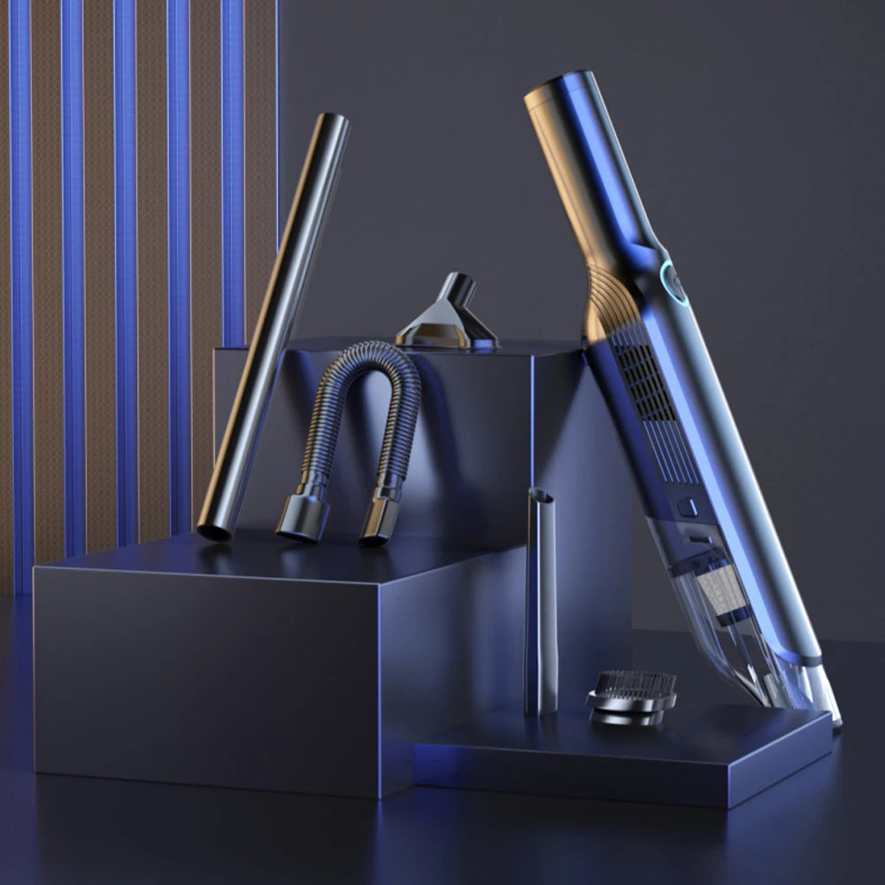 Car Vacuum Cleaner Strong Wireless Handheld for Home Appliance Cleaning Machine Portable Dust Catcher  Auto Robot Car Accessories