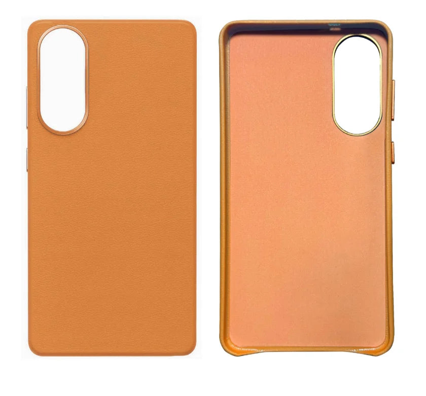 S25 Edge Genuine Leather Phone Case For Samsung Galaxy S25 Edge 5G Metal Lens Bumper Protective Premium Business Hard Cover