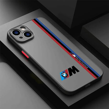 Sports Car Brand-B-M-W Phone Case for Apple iPhone SE 16e 12 Mini 6s XS X 7 8 SE 15 Pro Max 16 Pro 11 Pro Max XR 14 13 Pro Black