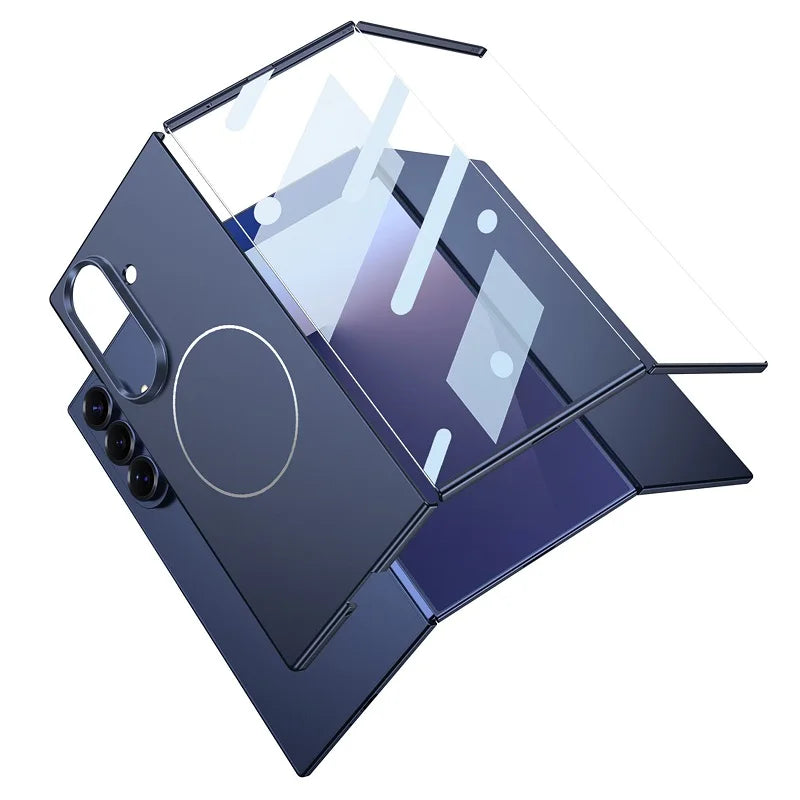 Magnetic Cover For Samsung Galaxy Z TriFold Case Hard Ultra-thin Full Edge Glass Screen Protector