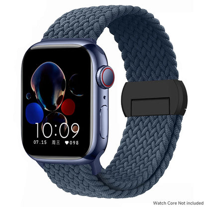 Magnetic Nylon Strap for Apple Watch Band Ultra 2 3 49mm 46mm 42mm Bracelet Iwatch Series 10 9 8 7 6 SE 5 4 38 45 41mm 44mm 40mm