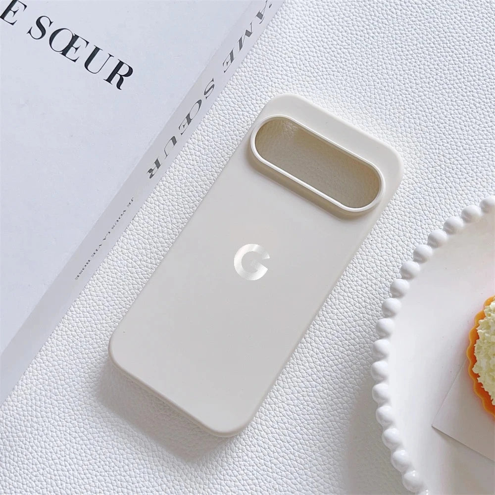 Color Skin Feel Liquid Silicone Phone Case For Official Google Pixel 10 9Pro XL 9 8 7 6 A for Magsafe Wireless Charge Soft Cover