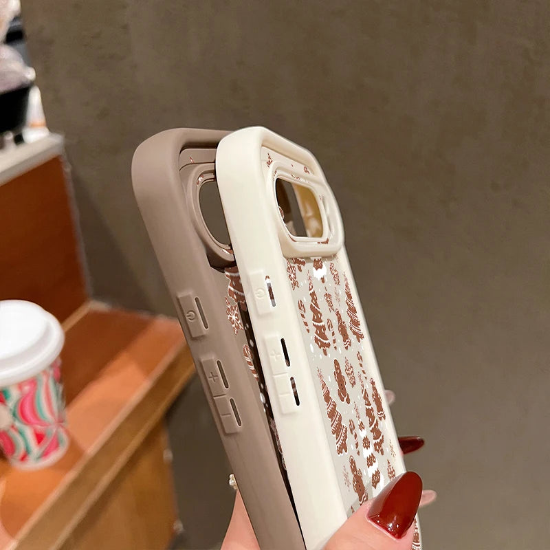 Gingerbread Christmas Case For Google Pixel 9 Pro XL Shockproof Bumper TPU Silicone Soft Cover Fundas For Pixel 8 7 Pro 8A 7A