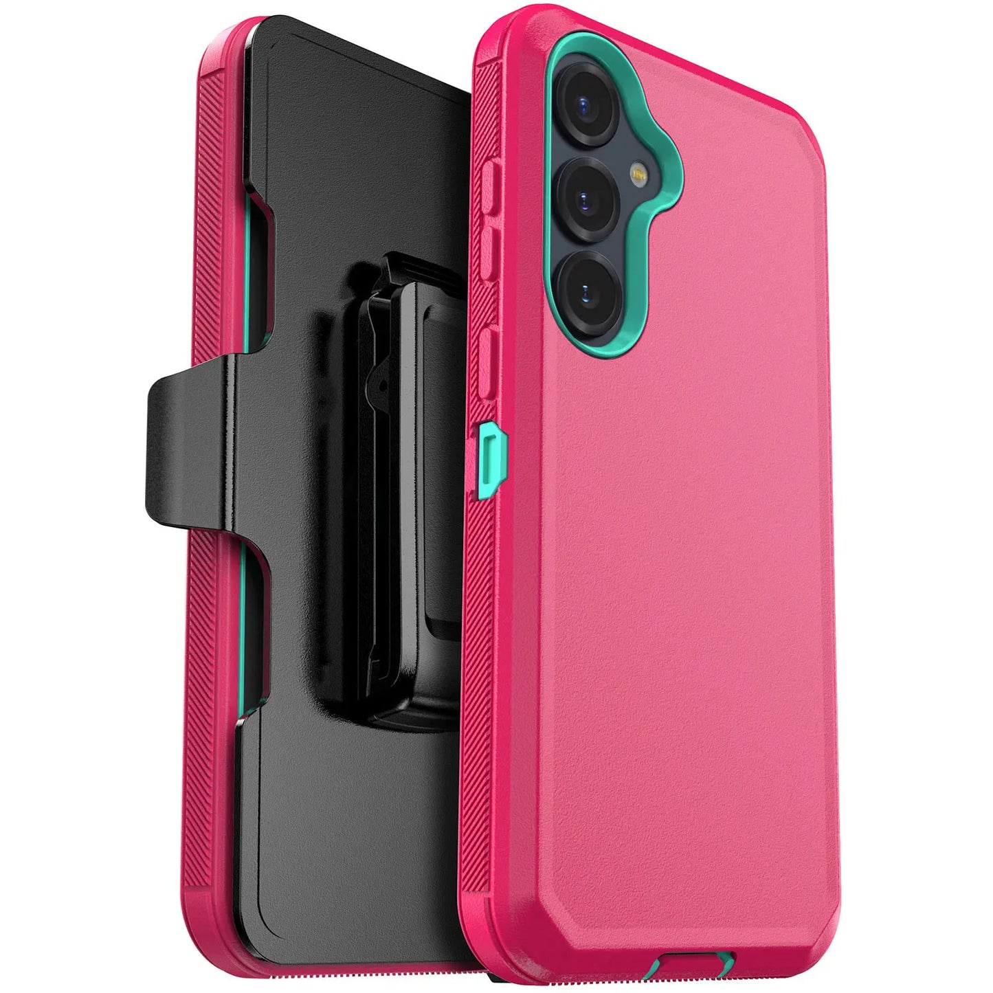 For Samsung Galaxy S25/S25 Plus/S25 Ultra/S25 FE/S25 Edge Phone Case Shockproof Heavy Duty Hybrid Rugged Cover With Belt Clip