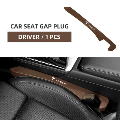 1pcs Car Seat Side Filling Strip Gap Car Interior Decoration Supplies for Tesla Model 3 2022 X S Cc3 Cybertruck 2021 Y Juguete