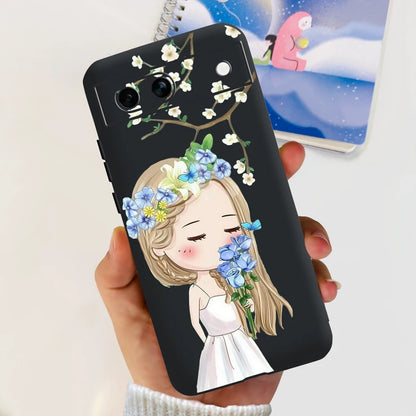 For Google Pixel 8A Case Stylish Painted Cover Soft TPU Shockproof Phone Case For Google Pixel 8 Pro Pixel8A Fundas Coque Bumper