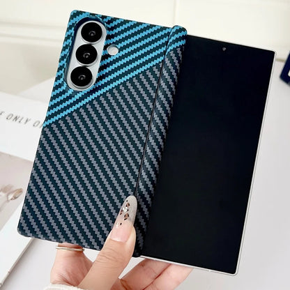 Luxury For Magsafe Magnetic Carbon Fiber Hinge Case For Samsung Galaxy Z Fold 7 6 5 Ultra Thin PC Protection Cover For ZFold7