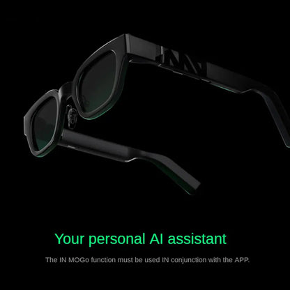 INMO Go Smart AR Glasses Wireless AI Assistant Glasses Music/Call/Translation/Teleprompter/Navigation/Bluetooth Audio In Stock - covers4phones