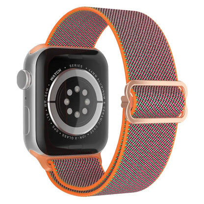 Bling Nylon Strap for Apple Watch Band 44mm 40mm 38mm/42mm bohemian Bracelet iWatch Series 7 6 5 4 3 41mm 45mm 8 9 ultra 2 49mm