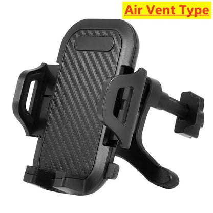 360° Car Phone Holder Windshield Sucker Mount Stand Universal Car Air Vent Bracket For iPhone Samsung Suction Cup Support in Car