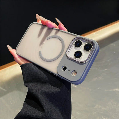 Wave Ripple Pattern for Magsafe Magnetic Phone Case for IPhone 17 Air 16 15 14 Plus 13 12 Pro MAX Translucent Protective Cover