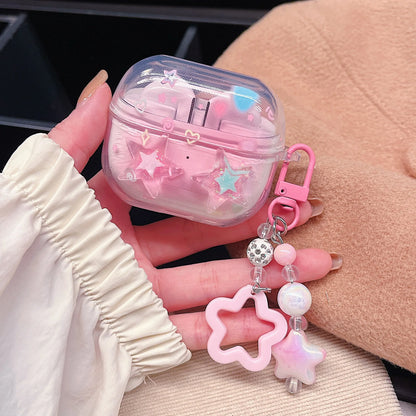 Case For Samsung Galaxy Buds 3 Pro Cute 3D Cartoon Shell Wireless Headphone Cover for Samsung Buds3 Protective Cover With Hook