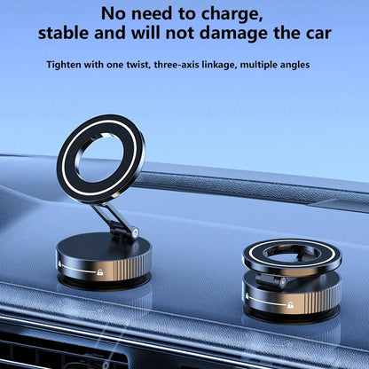Xiaomi Vacuum Magnetic Car Phone Holder 360 ° Adjustable Suction Cup Phone Holder Magnetic Phone Holder Pocket Sized Foldable