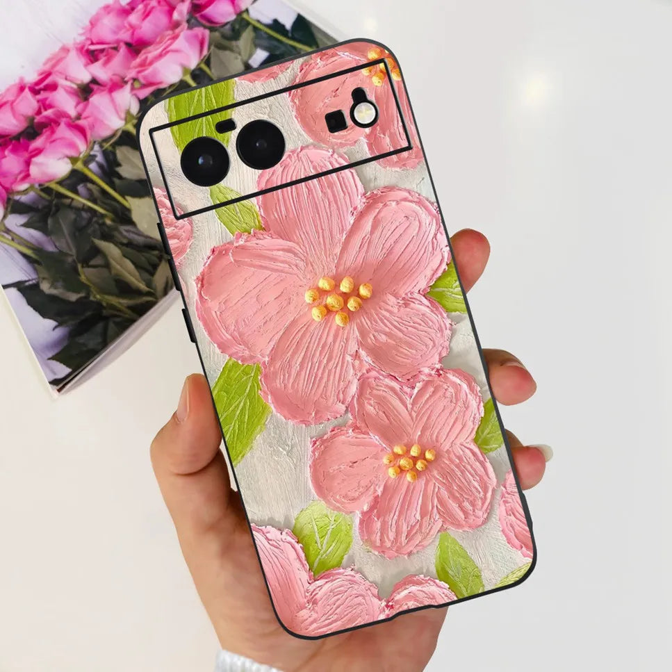 For Cover Google Pixel 6 Case Cute Cat Cartoon Bumper Back Shockproof Soft TPU Case For Google Pixel 6A 6PRO Pixel 6 Phone Cases