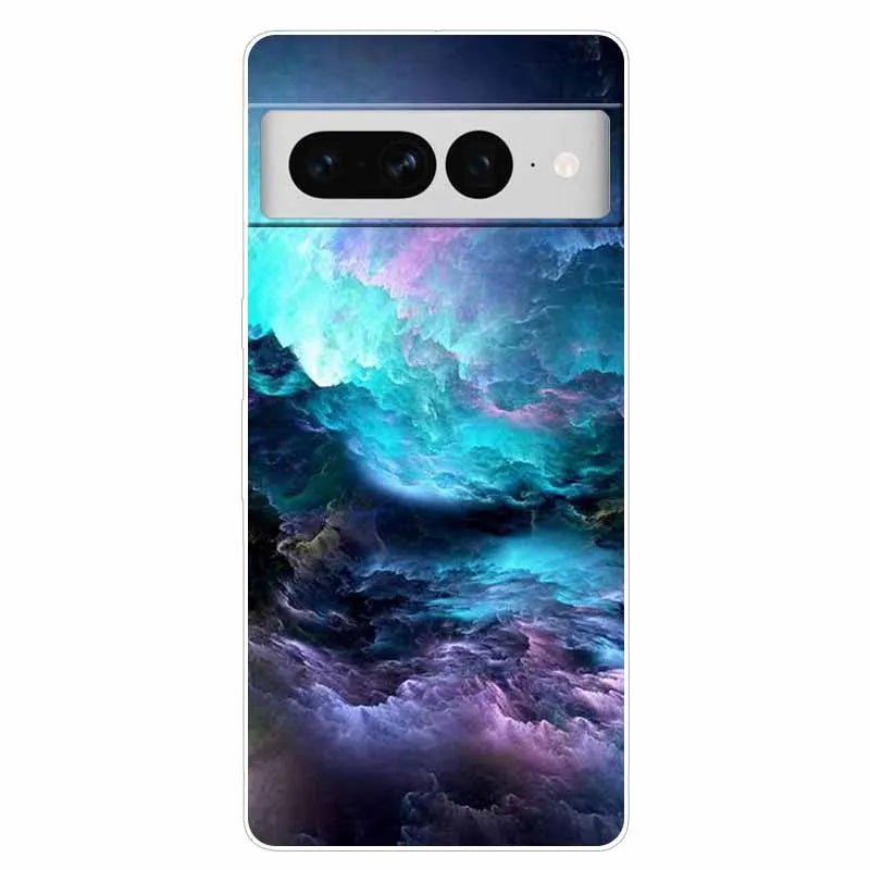 Case for Google Pixel 8 Pro / 7 7Pro Cover Pixel 8Pro Silicone Soft TPU Clear Funda for Google Pixel 8 5G Phone Shells Animals
