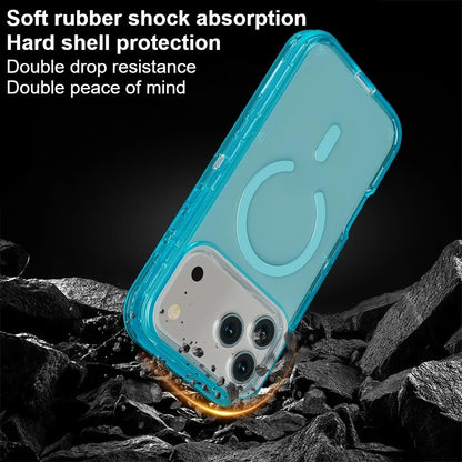 Heavy 3IN1 Mechanical OTT-Box Magnetic Charge Case For IPhone 17 Pro Max Air 16 15 14 13 12 Plus Enhanced Anti-Drop Bumper Cover