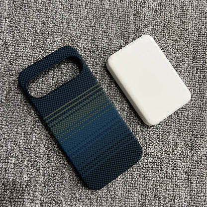 Luxury Frosted Half Border Carbon Fiber Kevlar Magsafe Phone Case For Google Pixel 10 9 Pro ProXL Magnetic Wireless Charge Cover