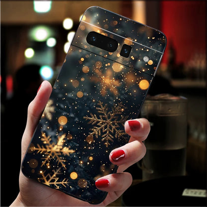 Phone Case For Google Pixel 10 9 Pro XL 9A 8 7 6 Pro Pixel 8A 7A 6A Pixel 8 7 6 5 Winter Christmas Case