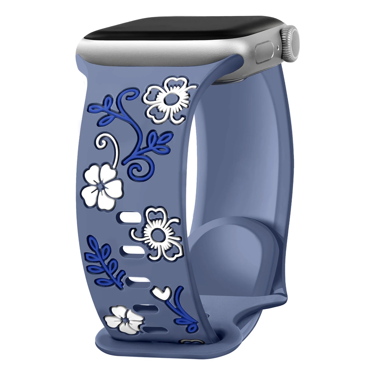 Engraved Strap For Apple Watch Band 11 10 42mm 46mm Silicone Correa Bracelet iWatch Series 10 9 8 7 SE 6 45/44/40mm Ultra2/3