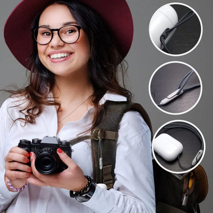 5PCS Anti-lost Rope Lanyard Earphone Mobile Phone Bracelet Strap for Airpods IPhone Keychain Hand Wrist Charm Cord Accessories